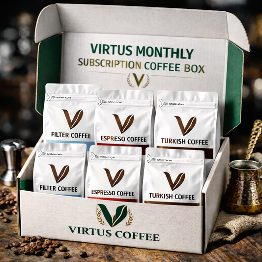 VIRTUS COFFEE MONTHLY SUBSCRIPTION BOX