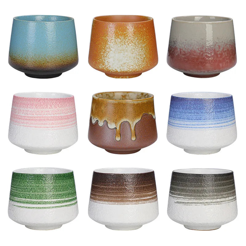 Retro Colorful Tea Cups 200ml