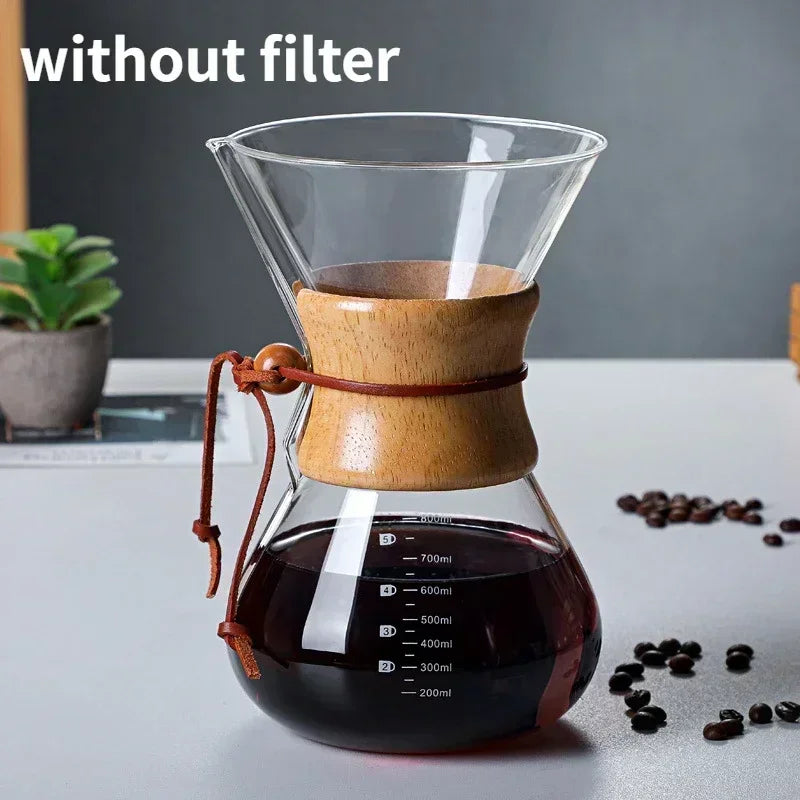 Drip Brewing  Coffee Pot