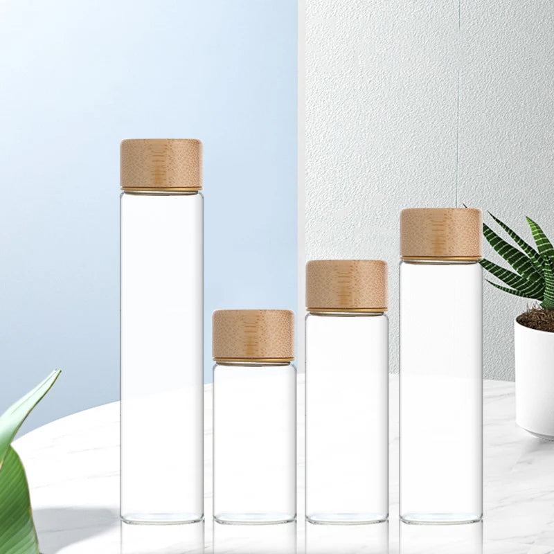 Coffee Beans Storage Container Glass Tube