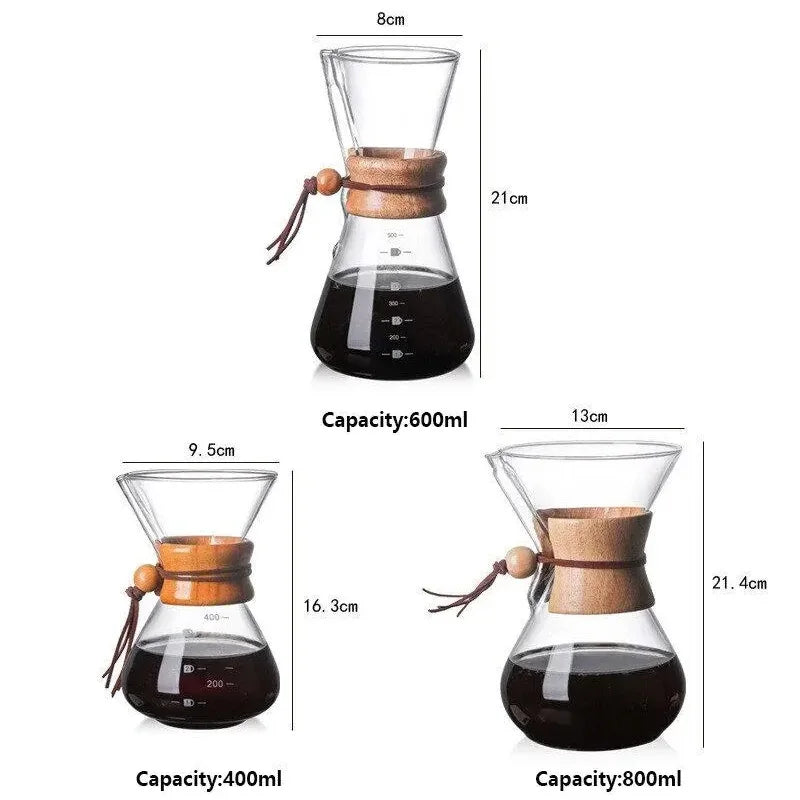 Drip Brewing  Coffee Pot