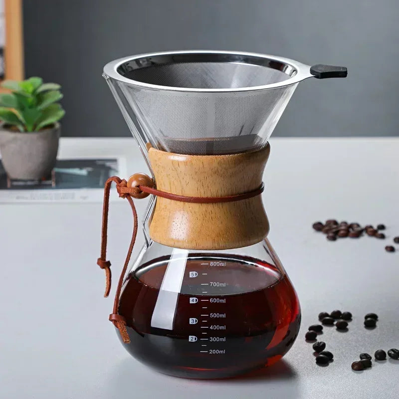 Drip Brewing  Coffee Pot