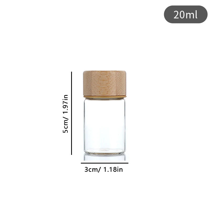 Coffee Beans Storage Container Glass Tube