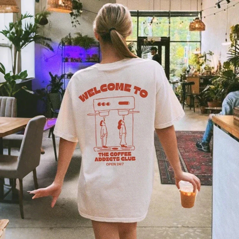 Coffee Addicts Club  T-Shirt