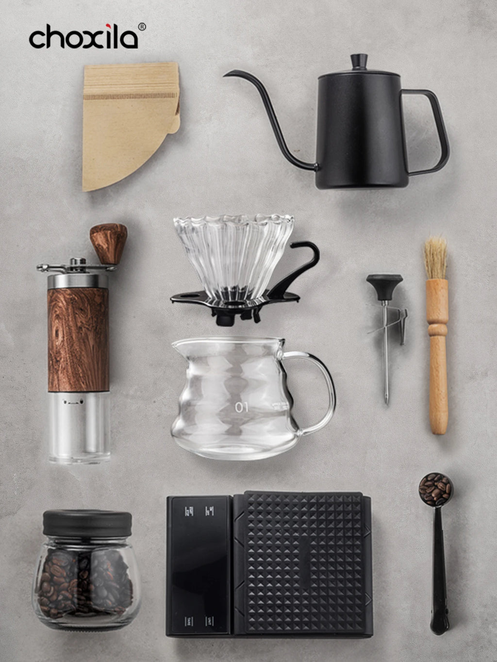 Pour Over Coffee Maker Set