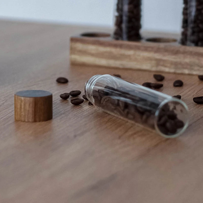 Coffee Beans Storage Container Glass Tube