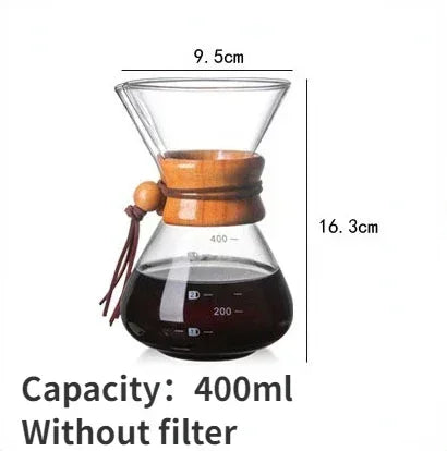 Drip Brewing  Coffee Pot