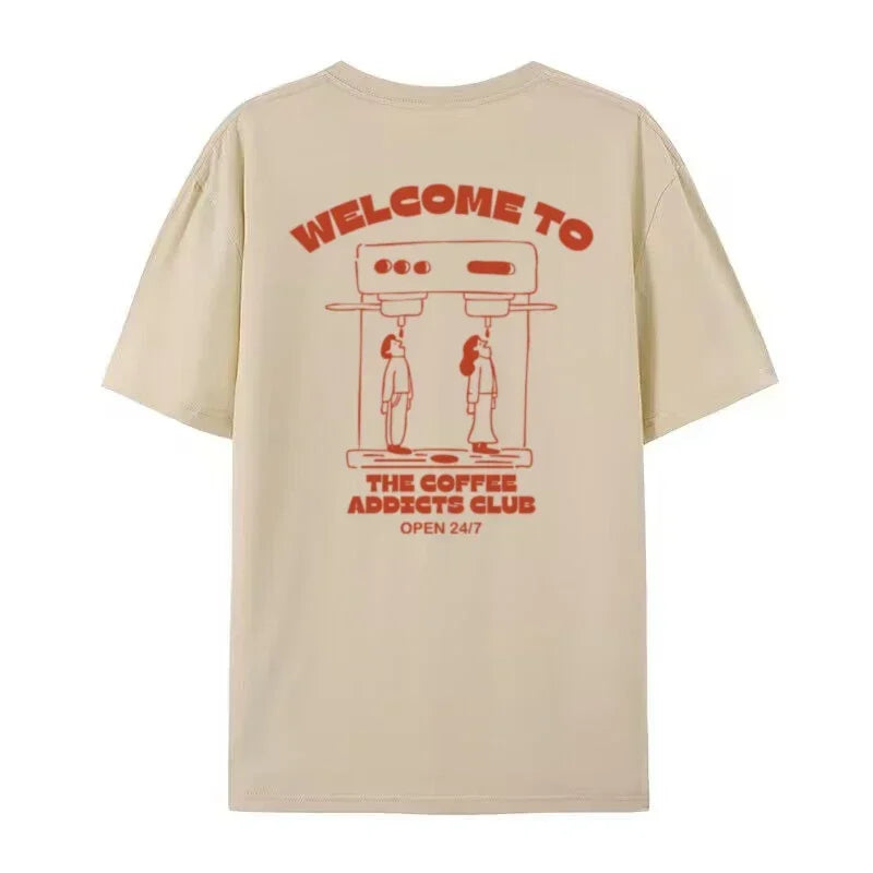 Coffee Addicts Club  T-Shirt