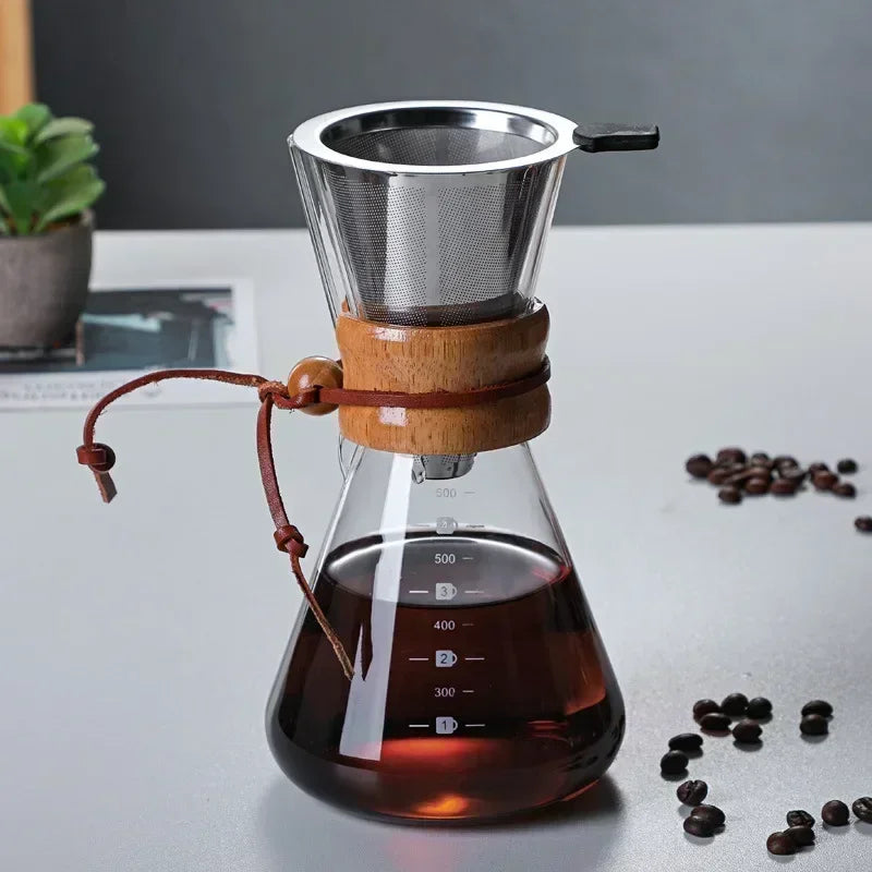Drip Brewing  Coffee Pot