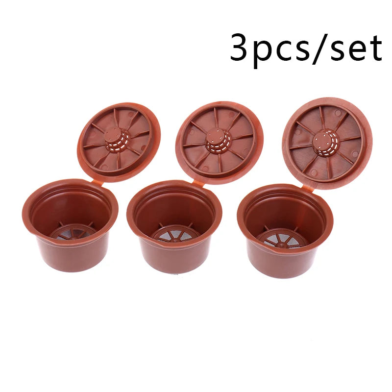 3x Reusable Coffee Capsule For Nescafe Dolce Gusto Machine