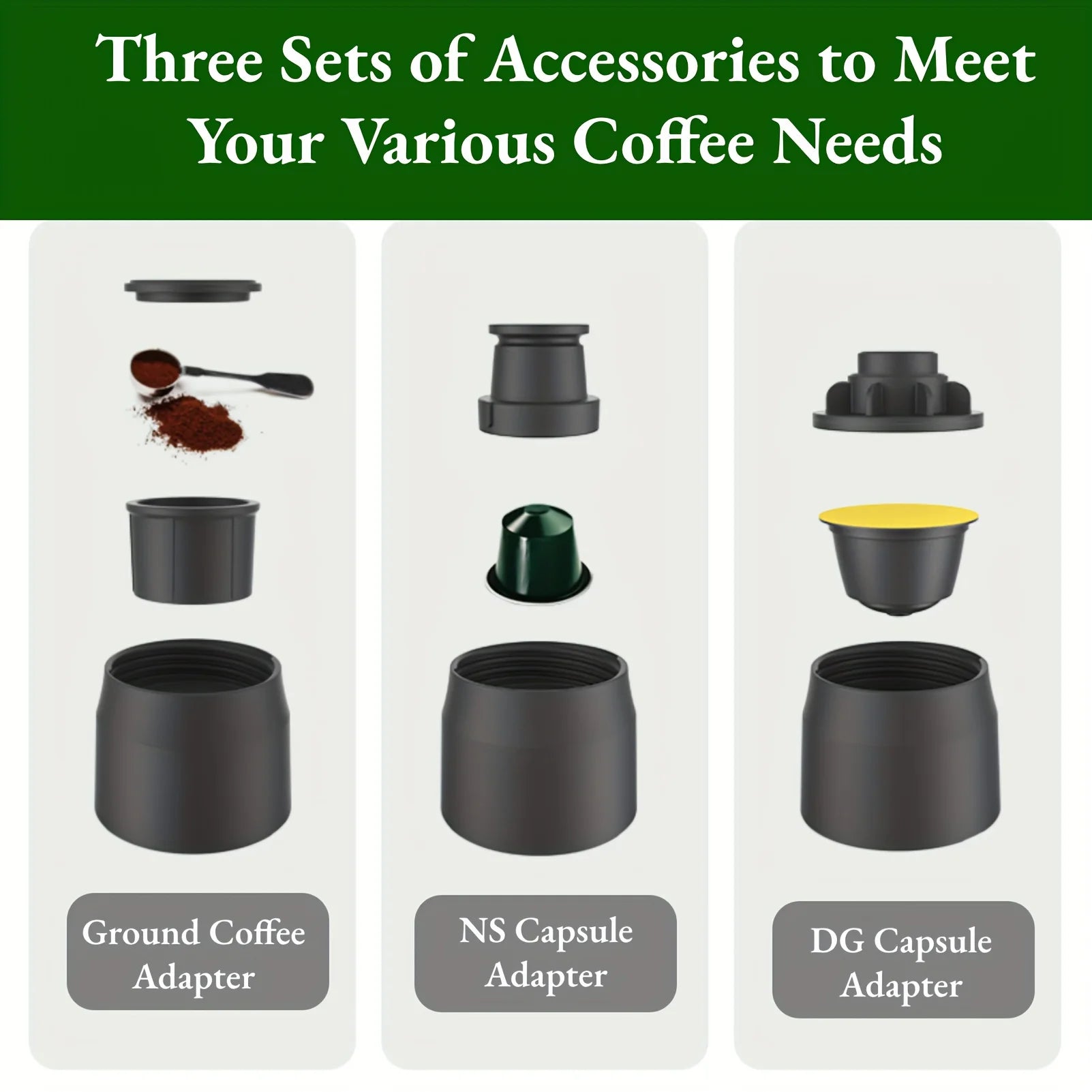 3 In1 Portable Coffee Machine Hot&Cold