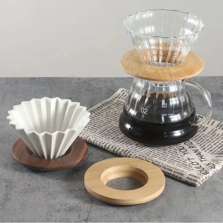 Cone Dripper Holder for Pour-Over Brewing