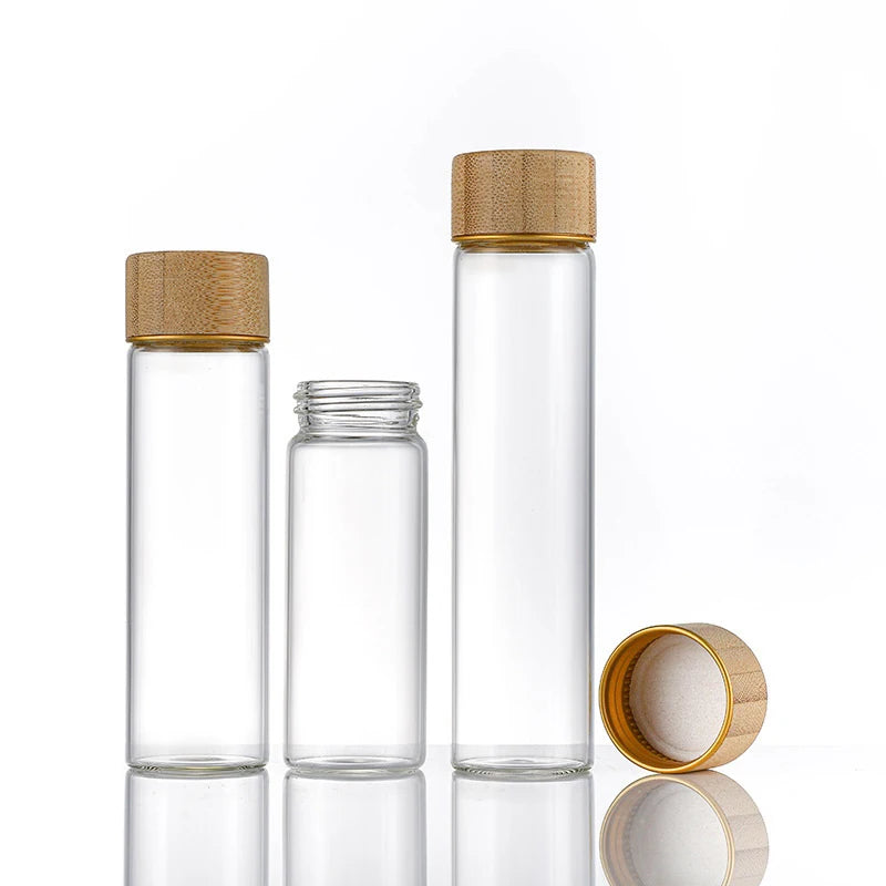 Coffee Beans Storage Container Glass Tube