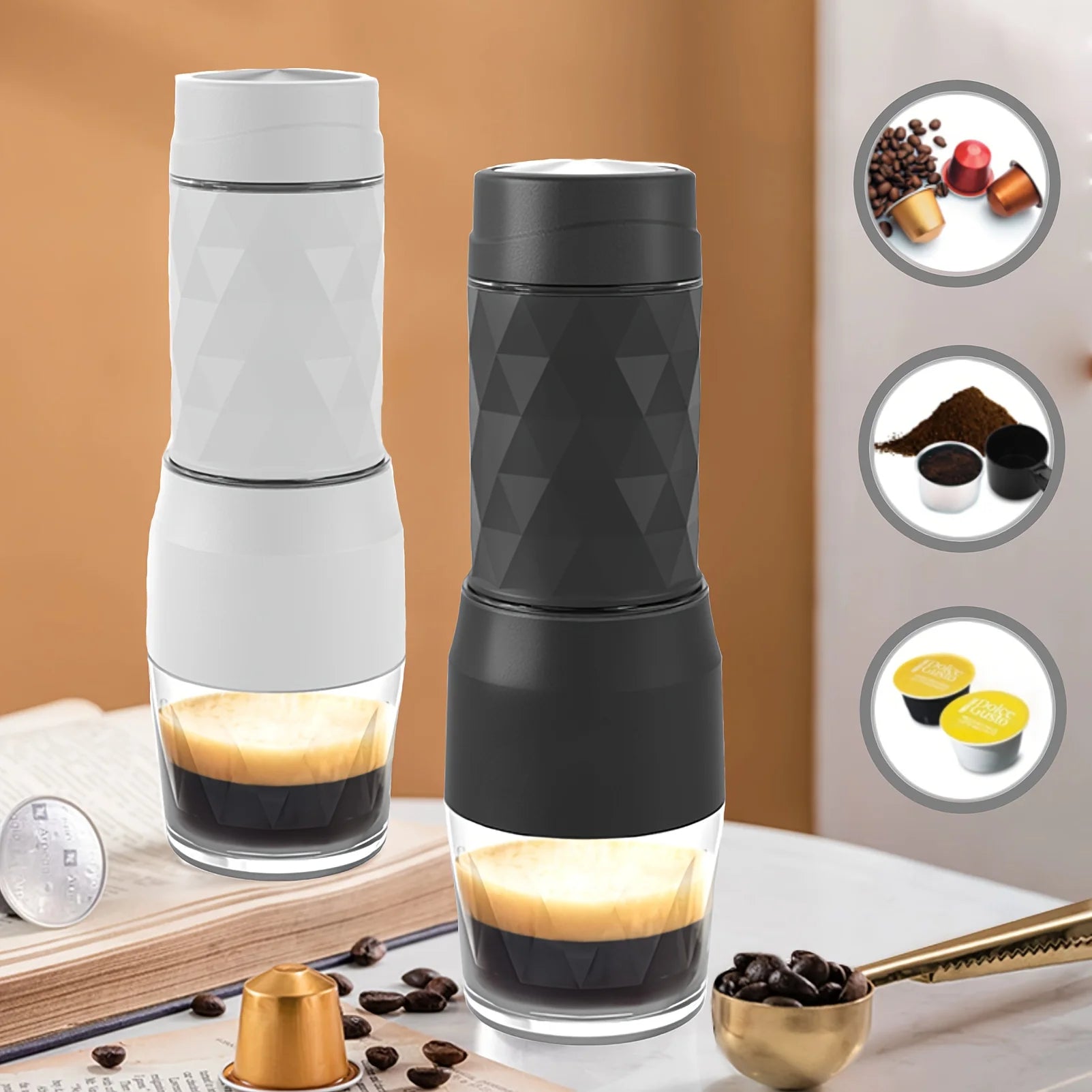 3 In1 Portable Coffee Machine Hot&Cold