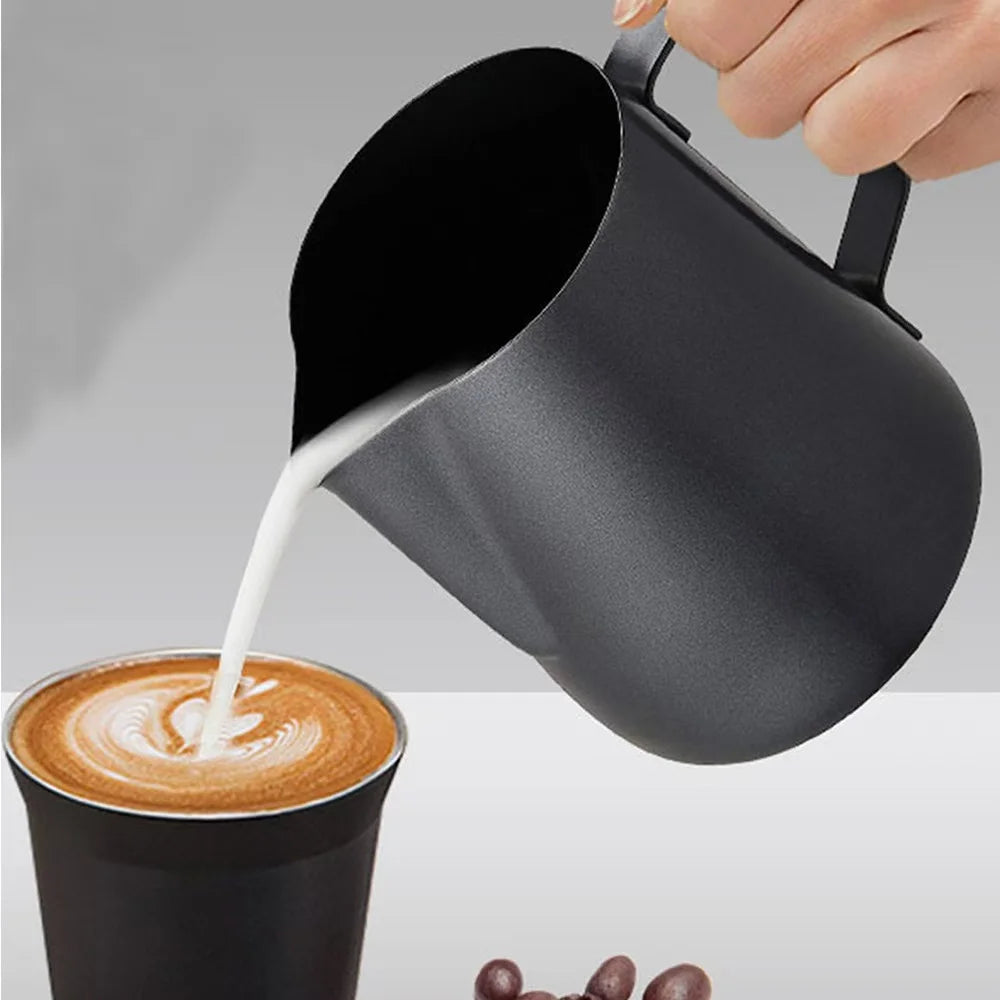 Stainless Steel Coffee Milk Frothing Pitcher
