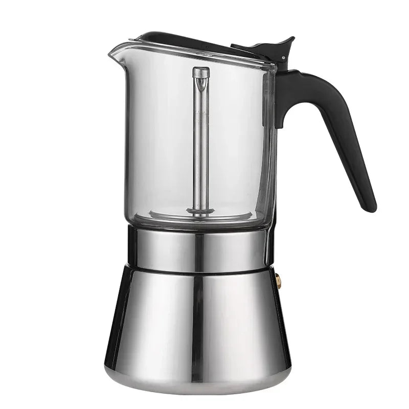 Espresso Maker Stainless Steel Italian Moka Pot