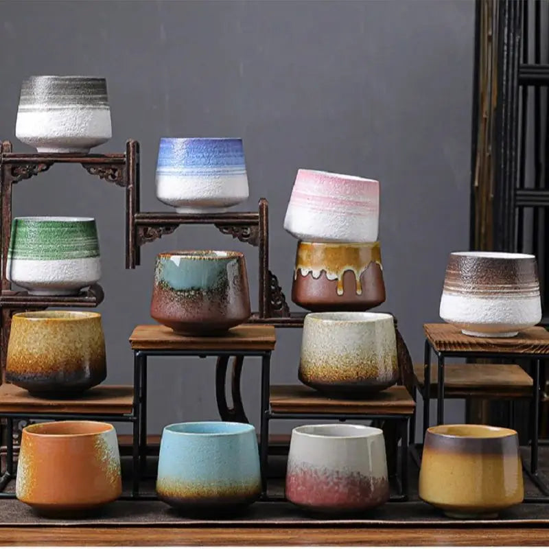 Retro Colorful Tea Cups 200ml