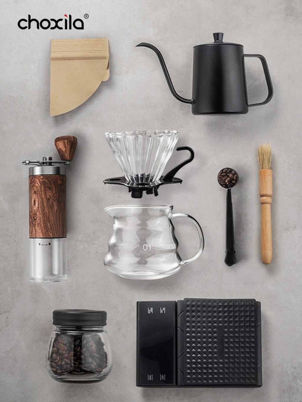 Pour Over Coffee Maker Set