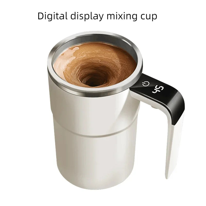Electric Coffee Self Mixing Mug IP67 Waterproof 380ML
