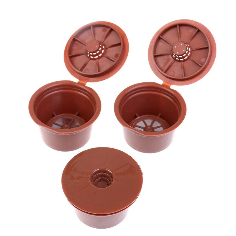 3x Reusable Coffee Capsule For Nescafe Dolce Gusto Machine