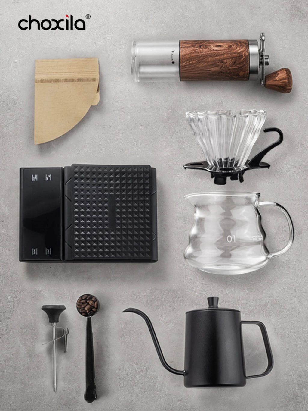 Pour Over Coffee Maker Set
