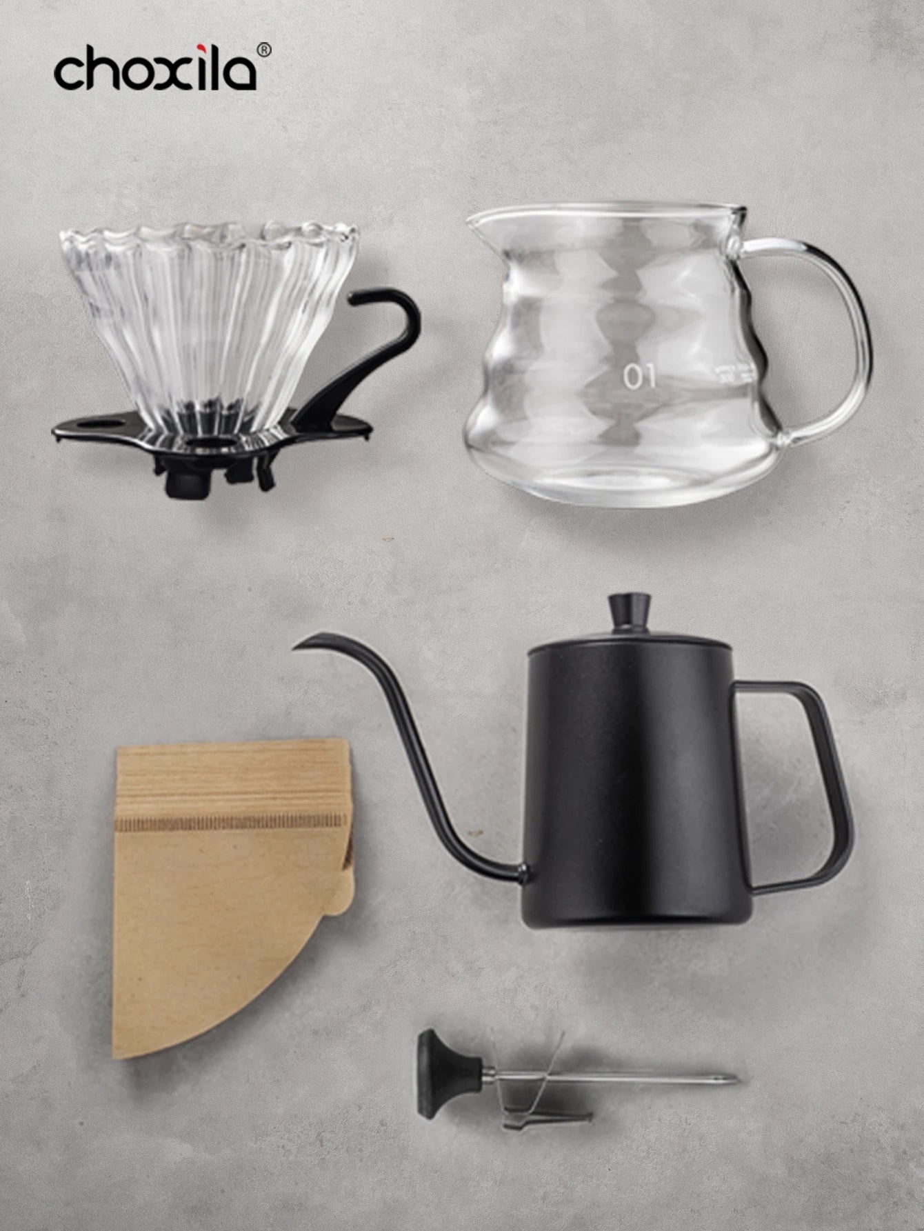 Pour Over Coffee Maker Set