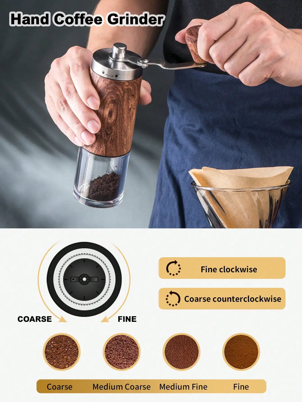 Pour Over Coffee Maker Set