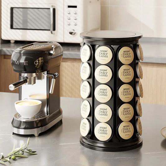40 Capsule coffee capsule storage round
