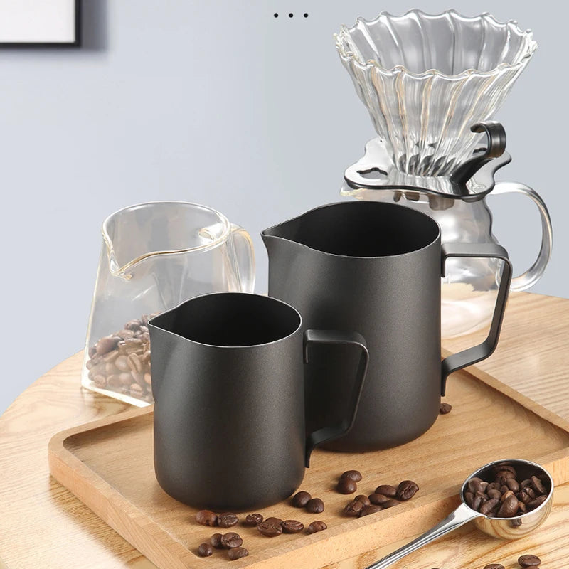 Stainless Steel Coffee Milk Frothing Pitcher